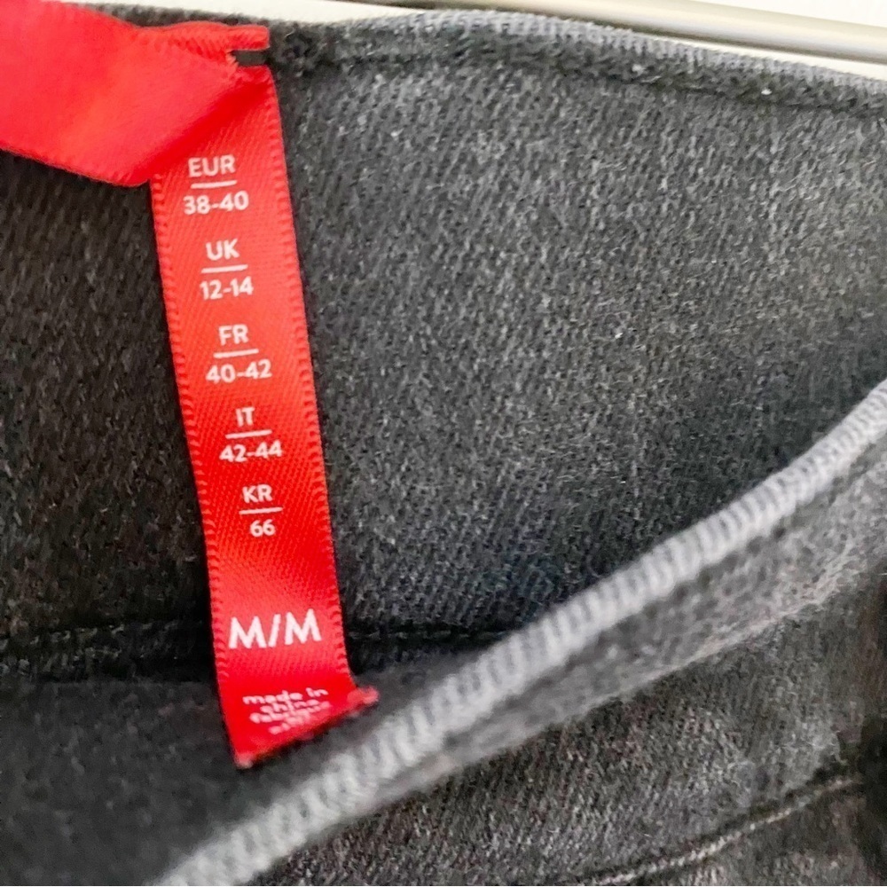 SPANX Black Ankle High Rise Stretch Jeans - Picture 11 of 12
